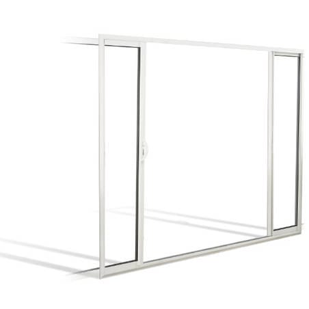 Fenêtre coulissante à galandage ALU 1 vantail