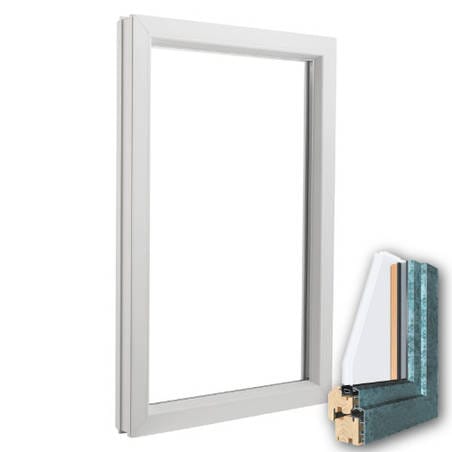 Fenetre mixte BOIS/ALU Fixe