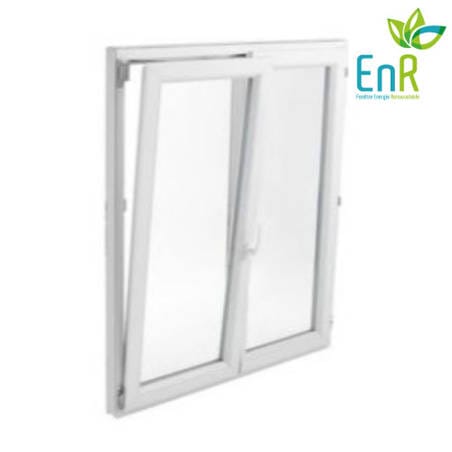 Fenêtre PVC EnR 2 vantaux ouverture oscillo-battante