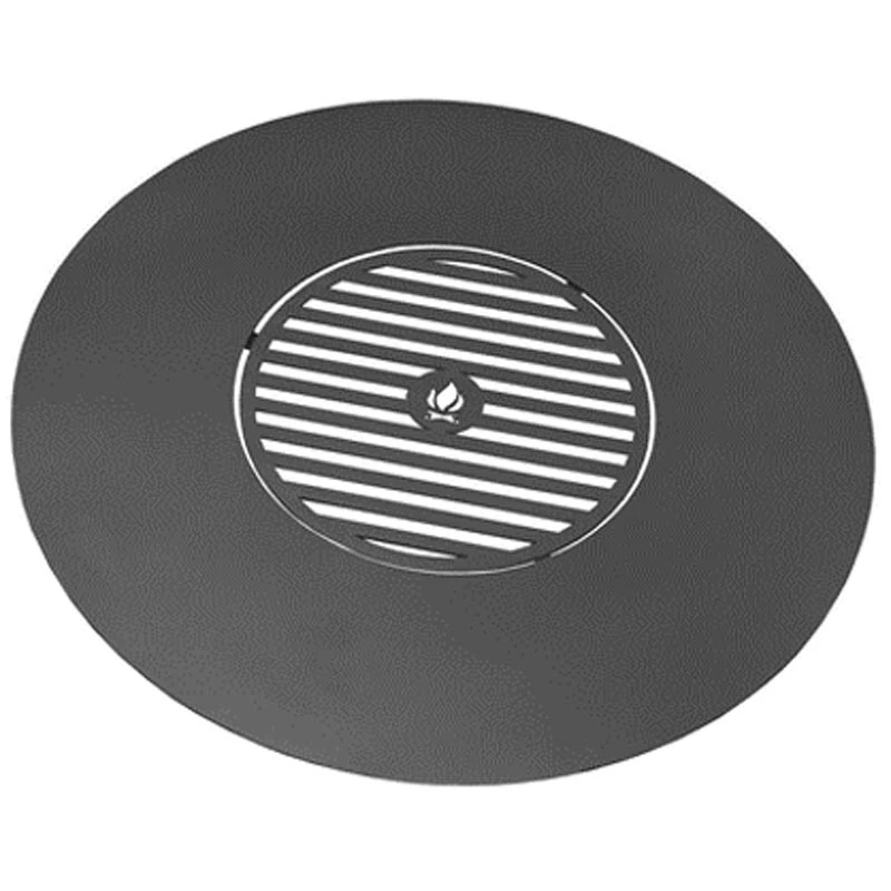Plaque de cuisson avec grille