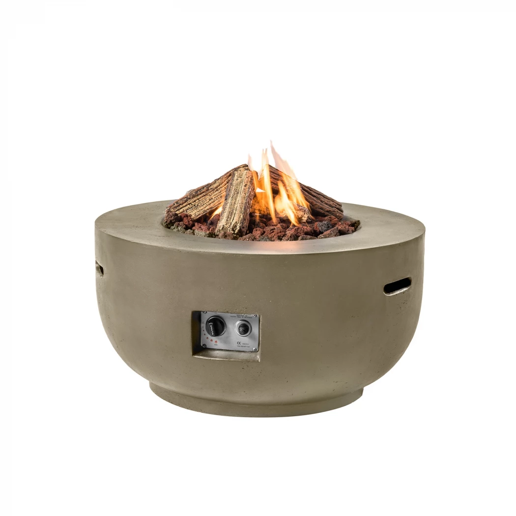 Foyer à gaz Cocoon Table Bowl - Taupe