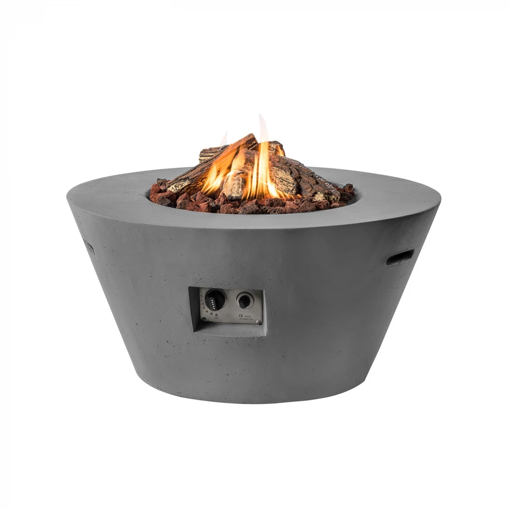 Foyer à Gaz Cocoon Table Cone - Anthracite