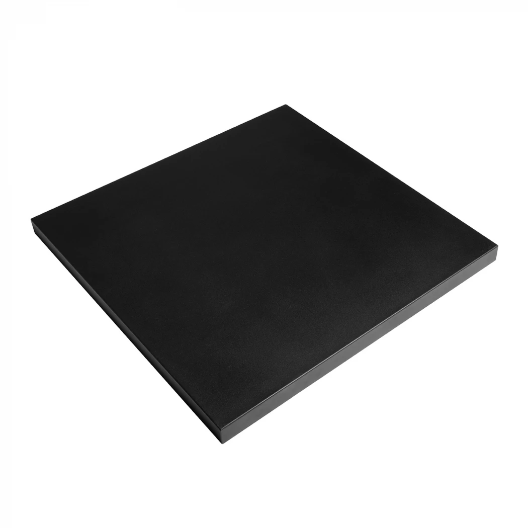 Couvercle pour Petit Foyer de Table Square - Noir
