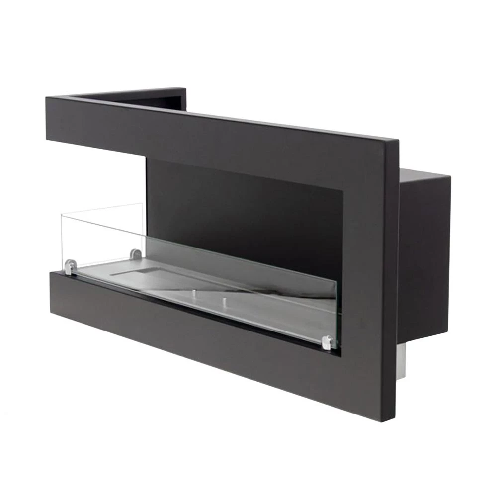 Cheminée d angle 85 cm - Gauche