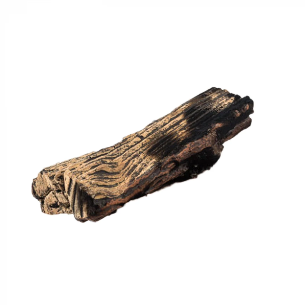 Bûche en Bois Décorative - 21 cm