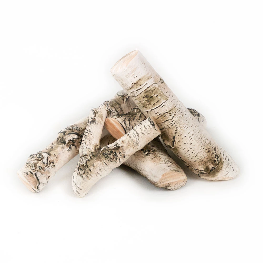 Set de décoration blanc - 5 pièces