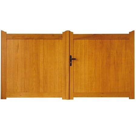 Portail Bois 2 vantaux battant modèle DOLO