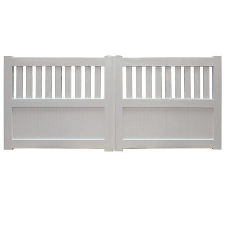 Portail PVC battant ou coulissant modèle MEYA avec pose