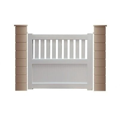 Portillon PVC modèle MEYA avec pose