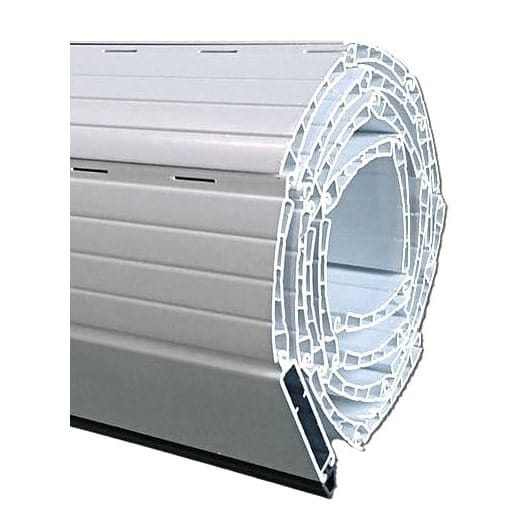 Lames PVC 60 mm (livrées assemblées en tablier complet) avec pose