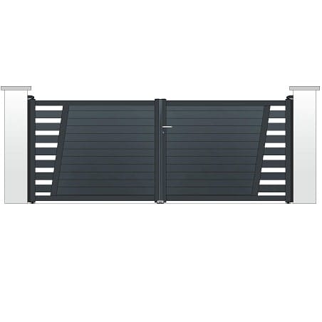 Portail ALU battant modèle MURCIA 5