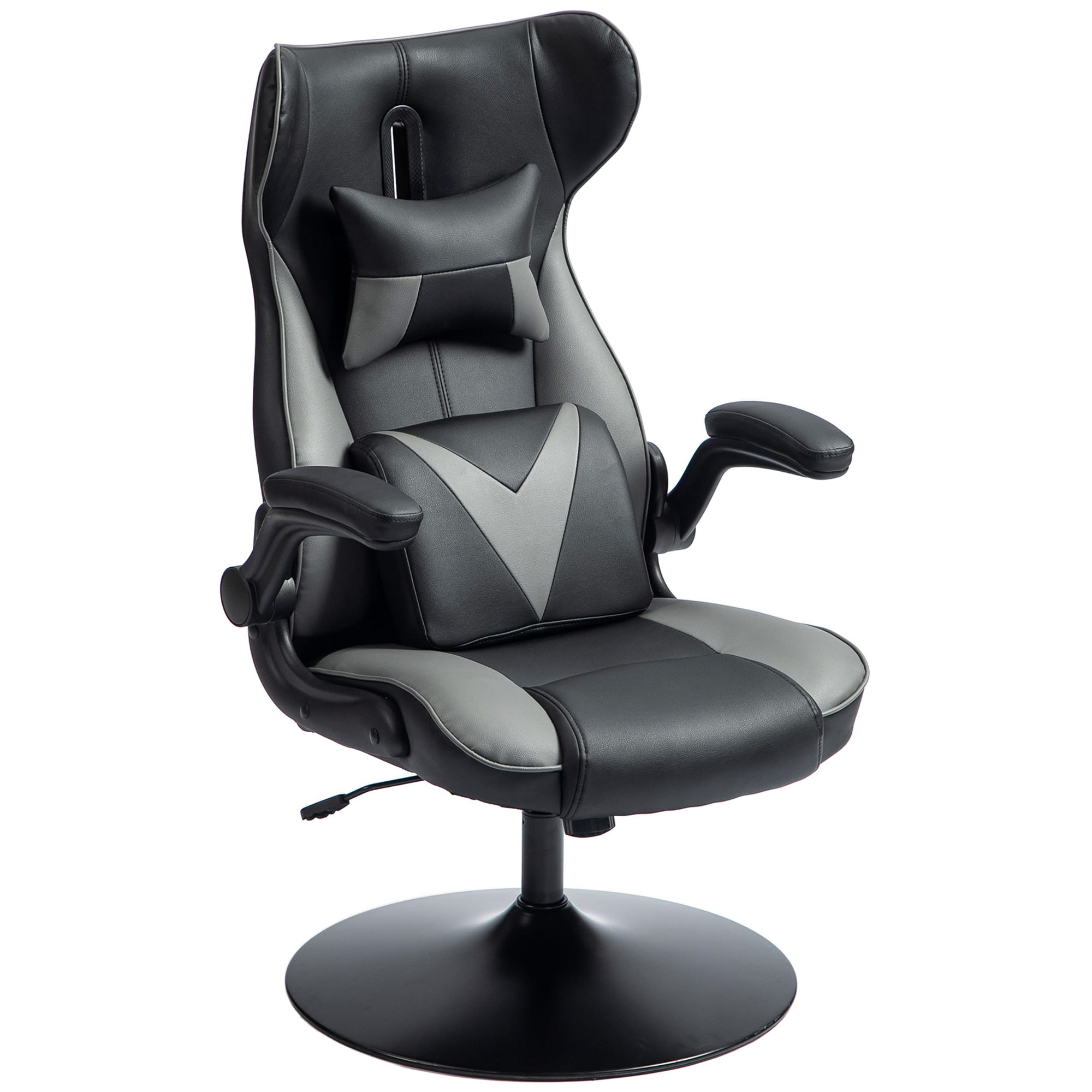 Vinsetto Chaise de Gaming avec Fonction Balançoire