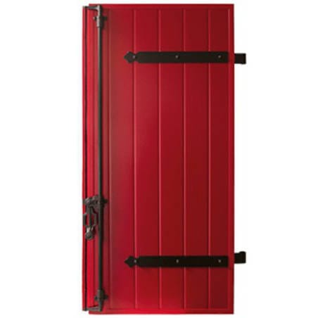 Volet battant ALU Lames Verticales 27 mm 1 vantail