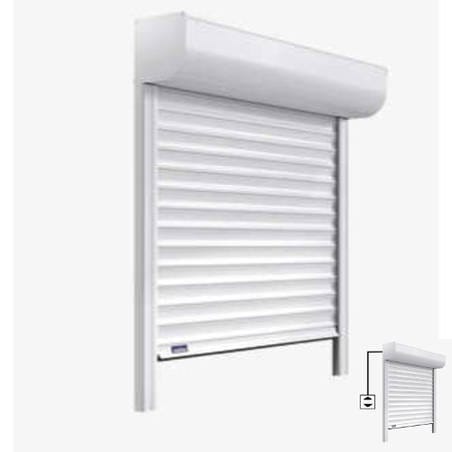 Volet Roulant Rénovation Lames ALU 39 mm Motorisation filaire avec interrupteur