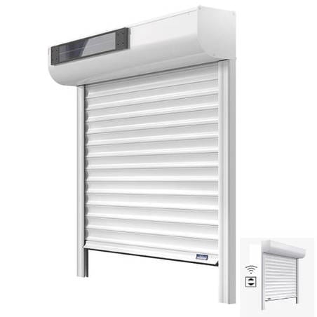 Volet Roulant Solaire Rénovation Lames ALU 39 mm avec télécommande