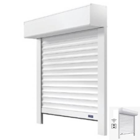 Volet Roulant Spécial ITE (avec coffre) Lames ALU 40 mm Motorisation Radio avec télécommande avec pose