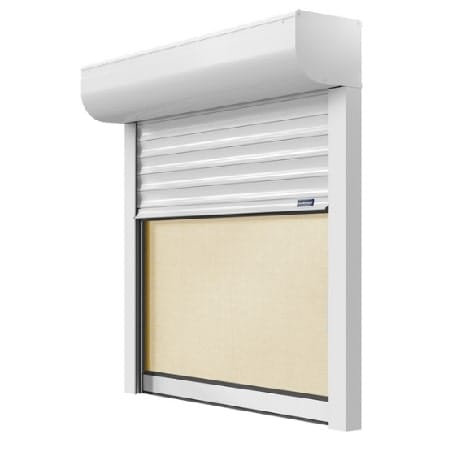 Volet Roulant Rénovation Store Moustiquaire Lames ALU 39 mm Motorisation filaire avec interrupteur avec pose