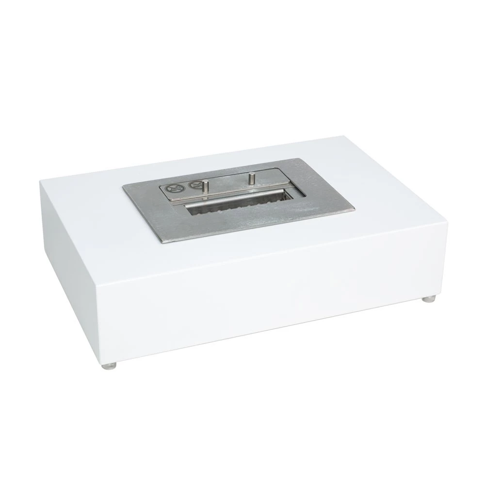 Cheminée Bioéthanol London Blanche