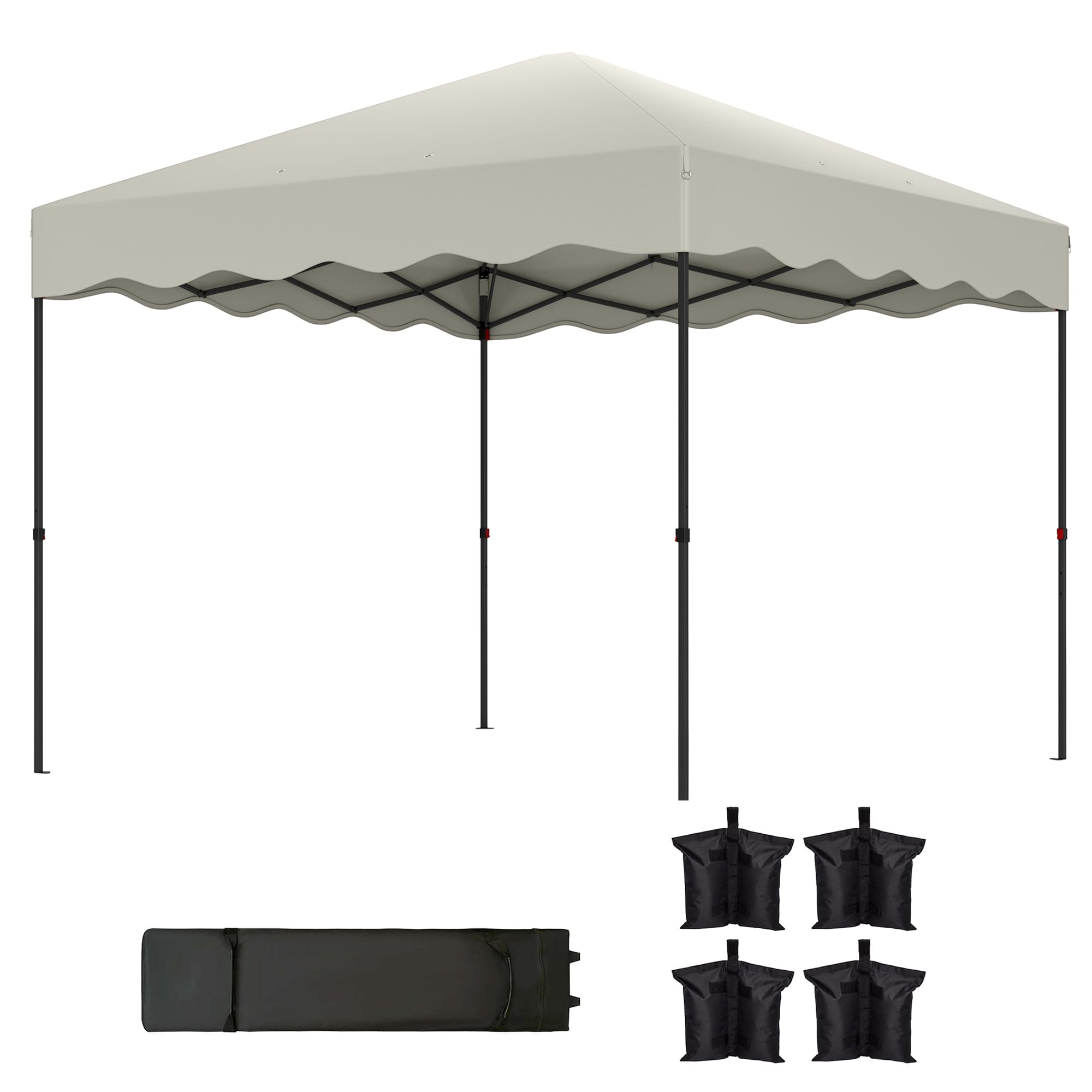 Outsunny Pavillon pop-up 3 x 3 m