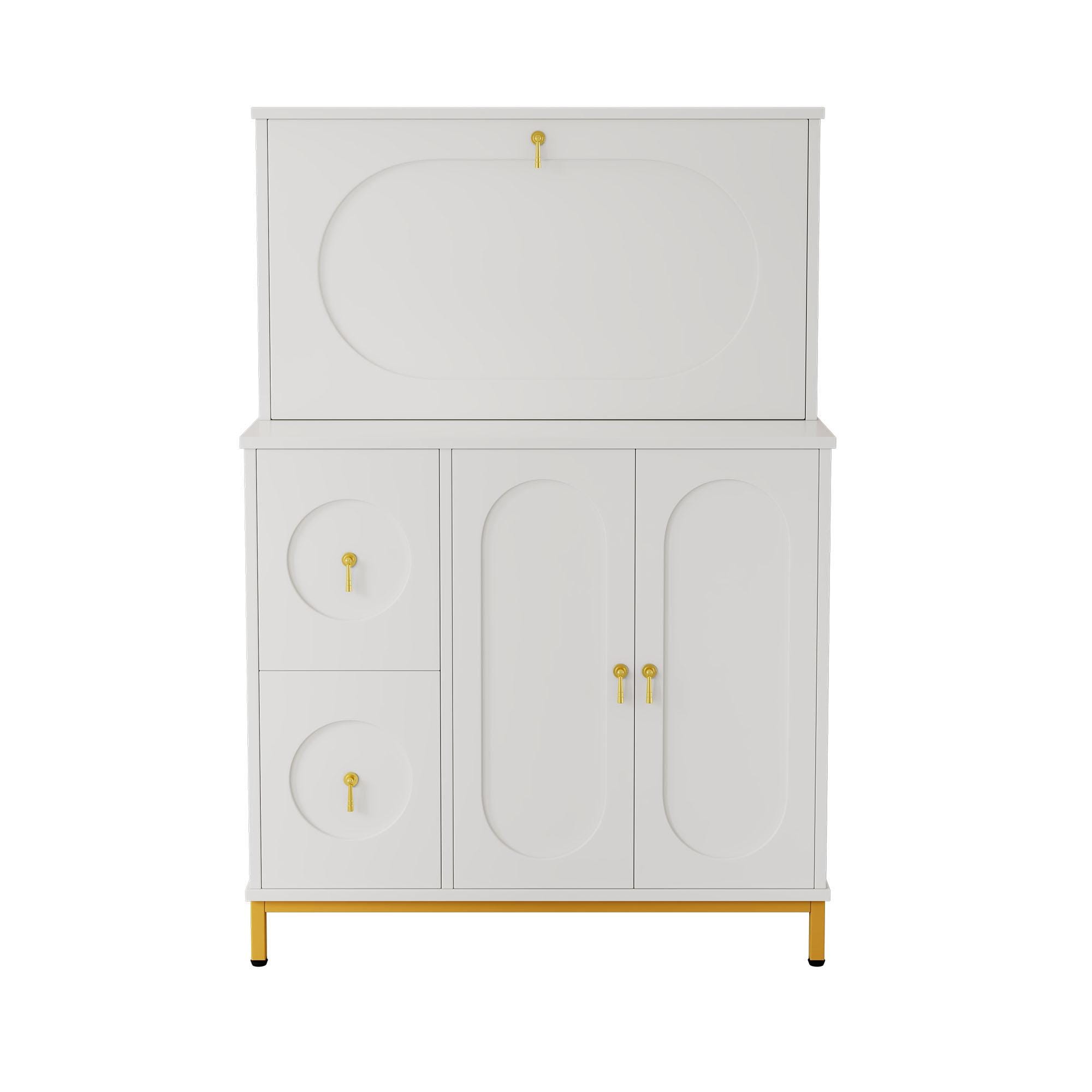 Armoire haute moderne avec beaucoup de rangement