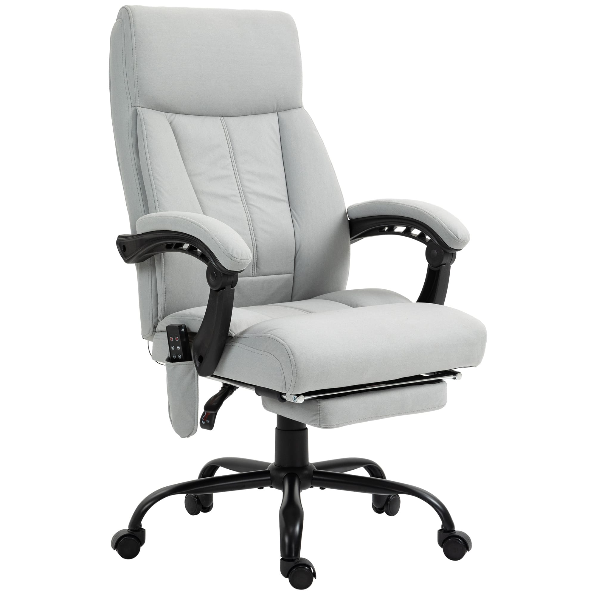 Vinsetto Fauteuil de Bureau avec Fonction Massage & Chauffage